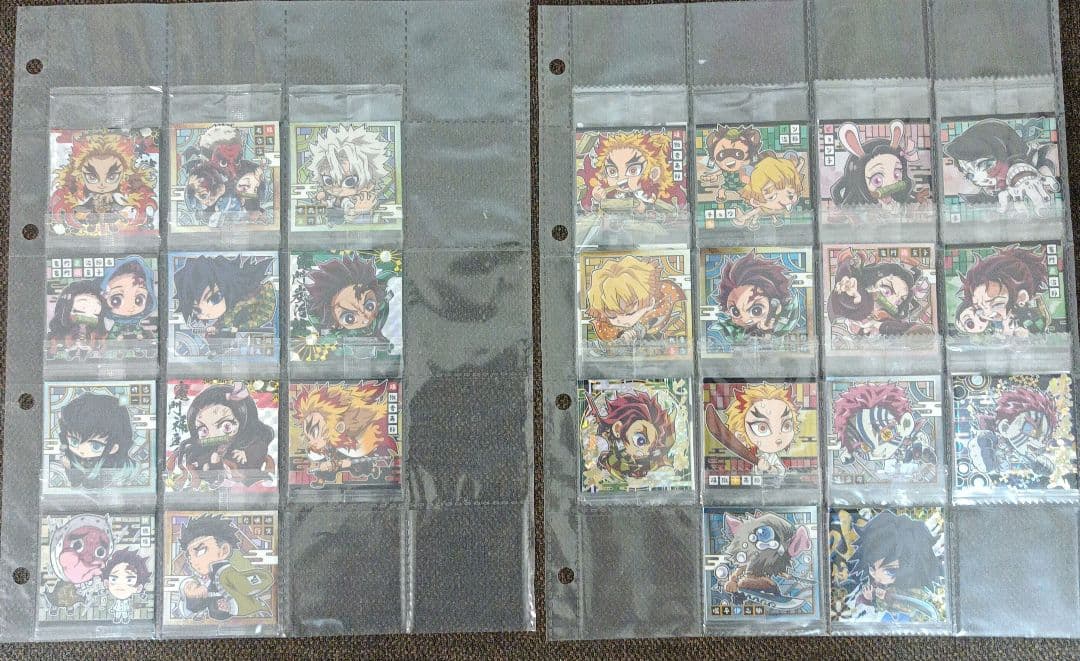 鬼滅の刃　シールウエハース　まとめ売り245枚＋コレクションファイル