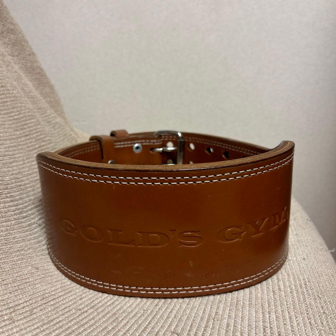 ゴールドジム(GOLD`S GYM) プロレザーベルト サイズ S