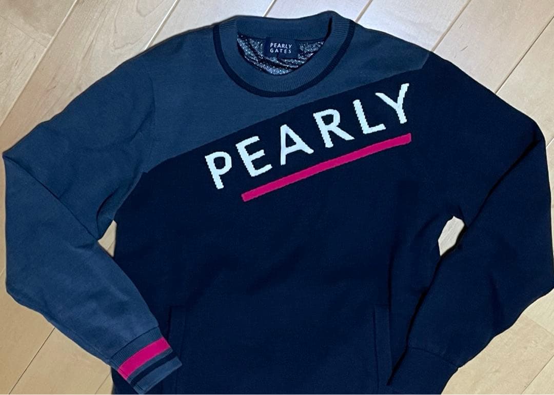 パーリーゲイツ メンズ 蓄熱セーター 冬ゴルフ 防風 防寒 サイズ6