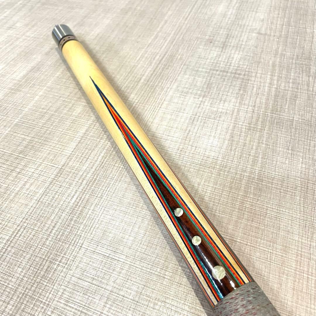 ヴィンテージ ビリヤードキューセット インレイ ハードケース 手袋付