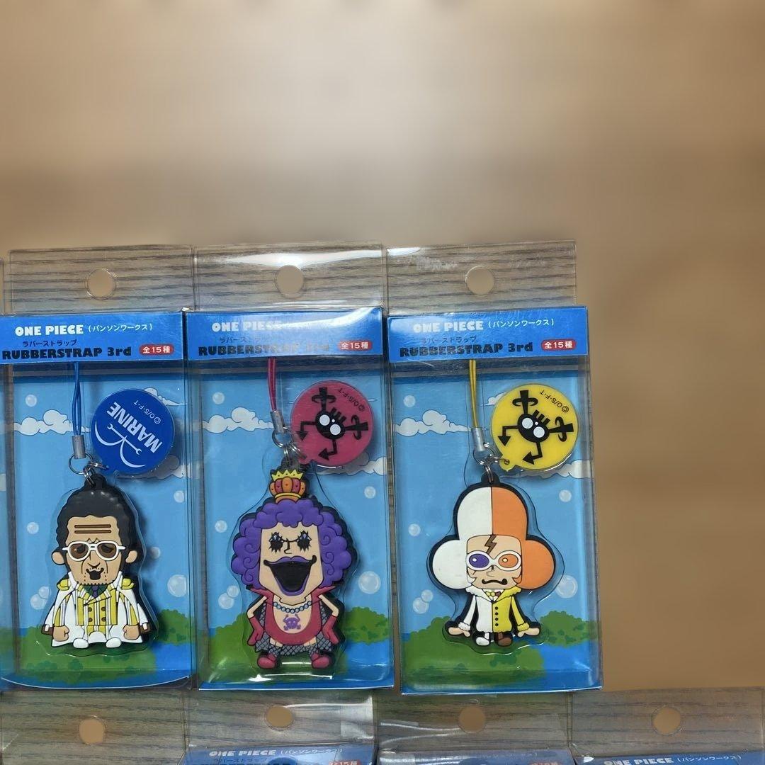 ONE PIECE バンソンワークスRUBBERSTRAP 3rd 全15個