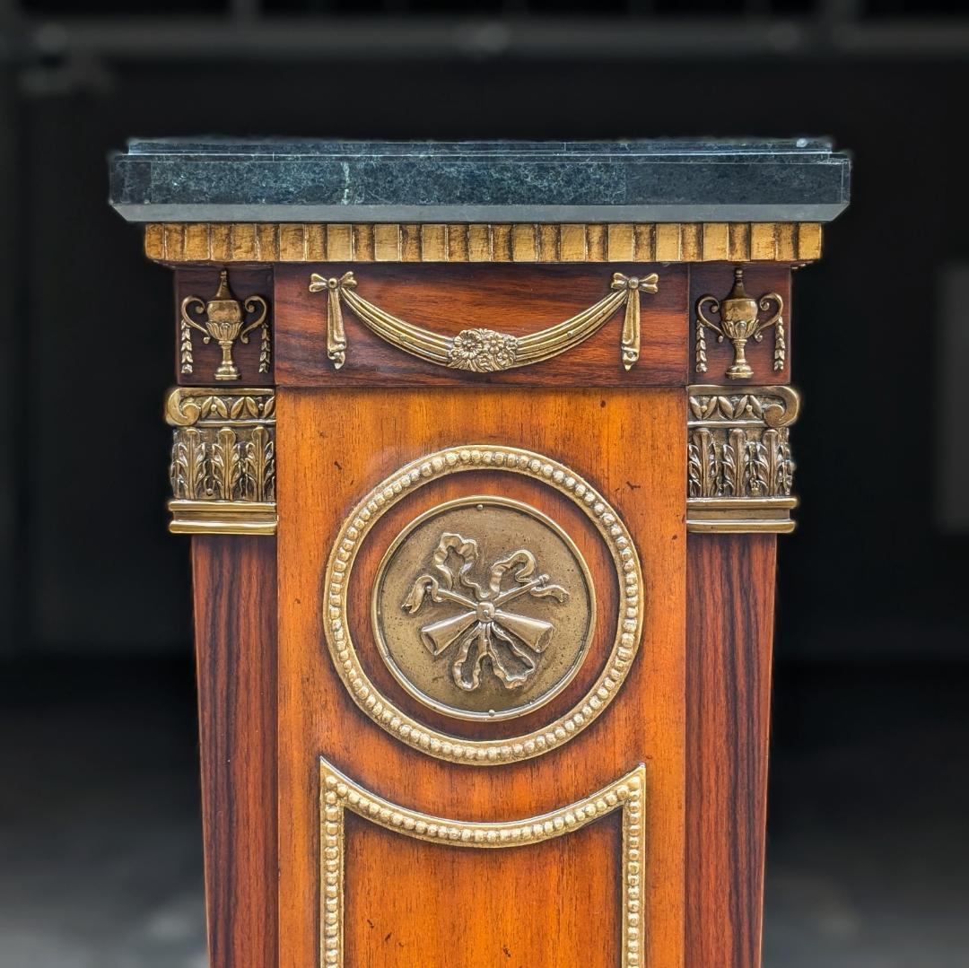 フランスヴィンテージ☆ルイ16世様式／フラワースタンド／大理石天板／ローズウッド