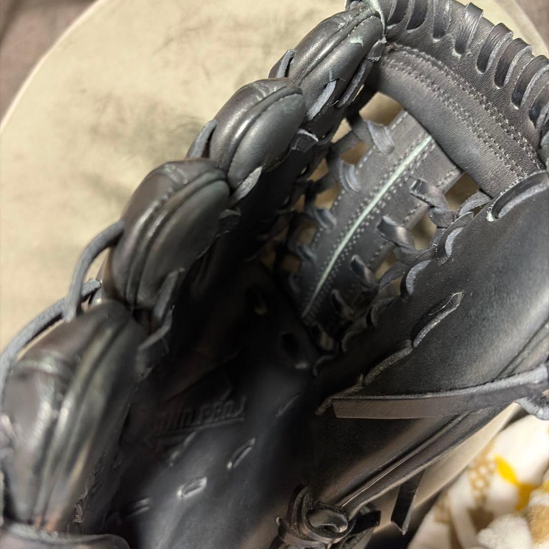 【左利き用】レア品 NIKE ダイアモンドプロJ 軟式グローブ ブラック