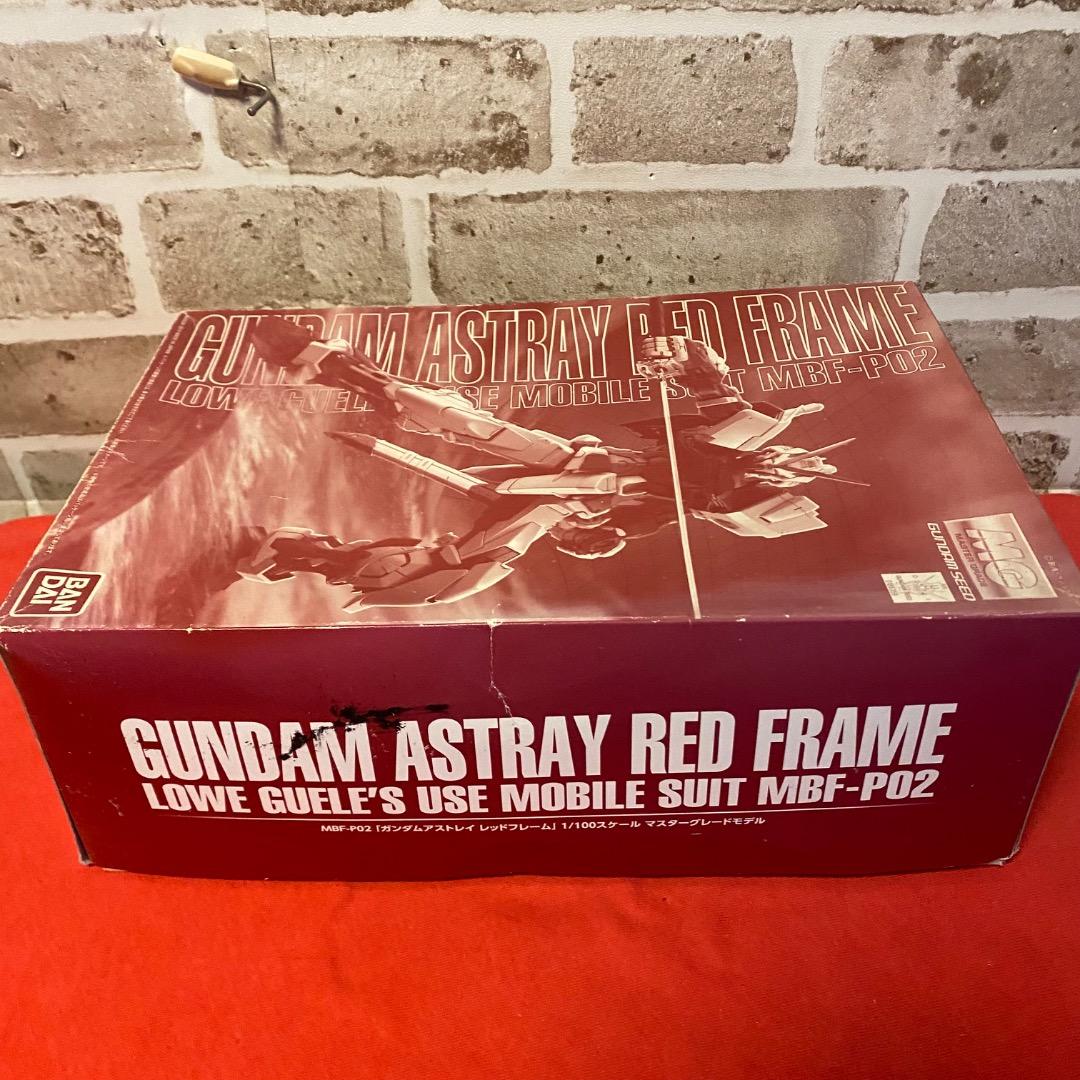 MG ガンダムアストレイ レッドフレーム プレバン 一部組立