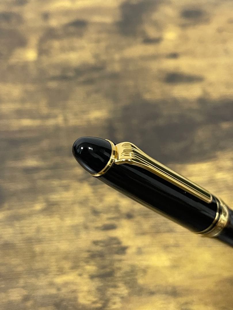 長刀研ぎ　NAG　旧型ニブ　セーラー　万年筆　ゴールド×ブラック　SAILOR