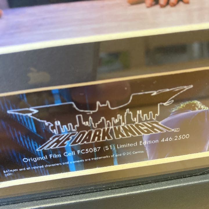 【新品未使用】バットマン　ダークナイト　ミニモンタージュフィルムセル