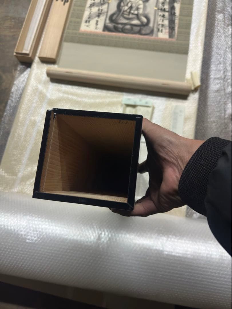 t*a様 穐月明/あきづきあきら「野の佛」掛け軸