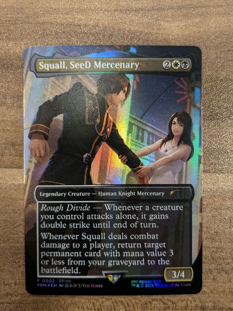 SeeDの傭兵、スコール　スタンダードショーダウン　MTG 1枚