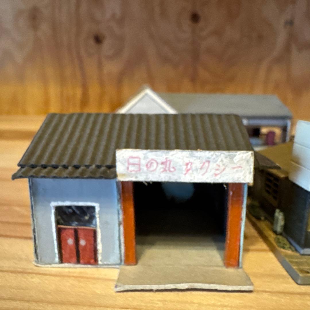 Nゲージ★トミーテック　ジオコレ　昭和の風景ミニジオラマ　ジャンク扱い
