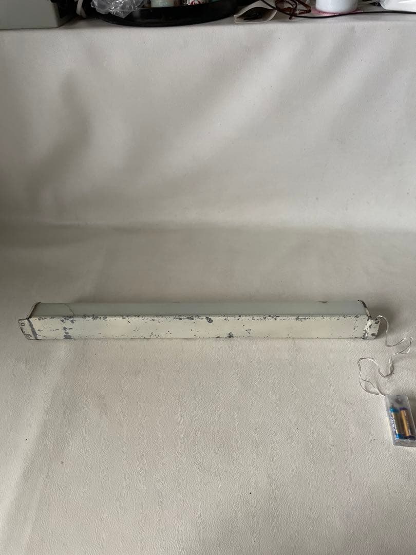 鈴吉のこけし人形ドロップ 電球看板 電飾 看板 ガラス看板 レトロ 改造有り