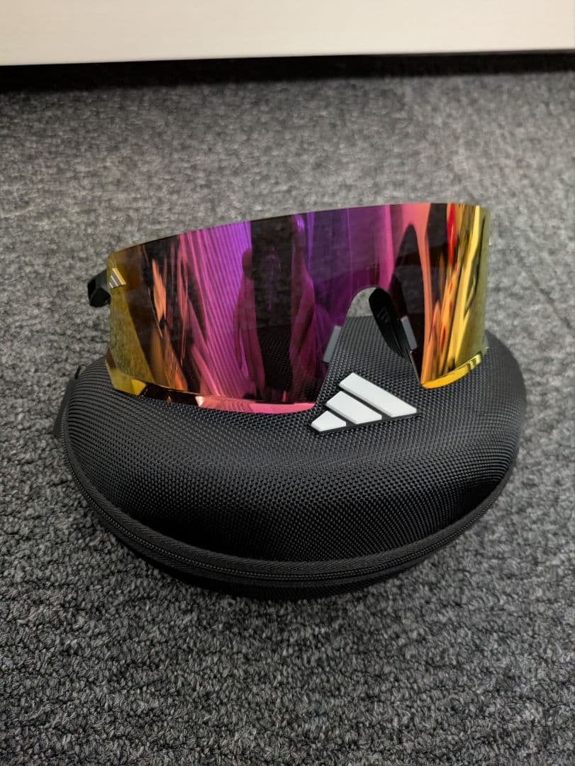 【箱根駅伝】adidas スポーツサングラス DUNAMIS 偏光 激レアカラー