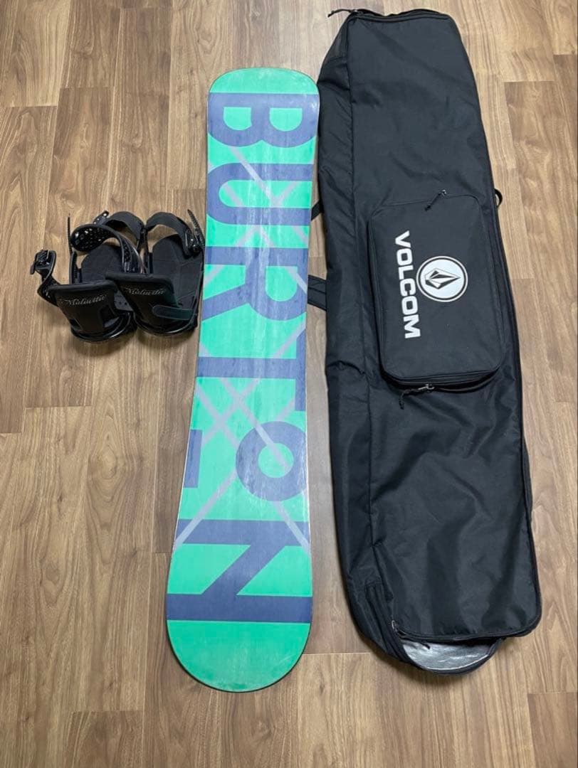 Burton スノーボード costom x malavita 収納ケース付き