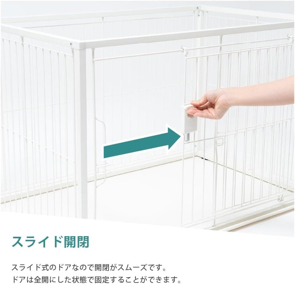 【新品】インテリアペットサークル 90-60 ホワイト