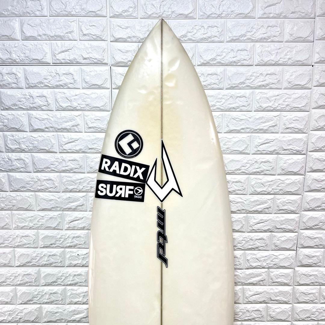 ジャスティス　サーフボード　タジマシェイプ　クアッド　フューチャー　良好　5’8