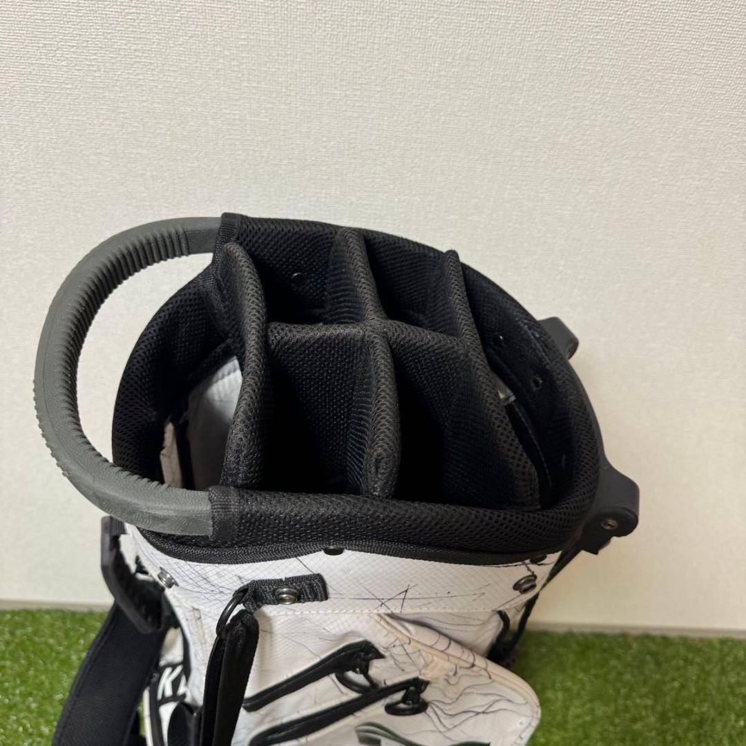 OAKLEY オークリー スタンド式 キャディバッグ ゴルフバック ホワイト