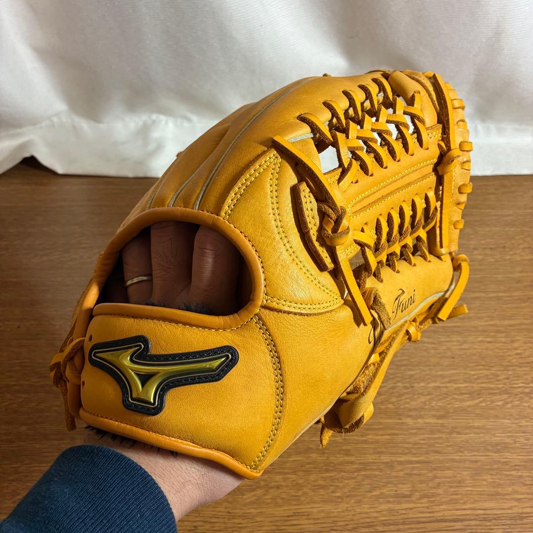 ミズノ ベリフニ 一般軟式 グローブ グラブ 内野手 極美品