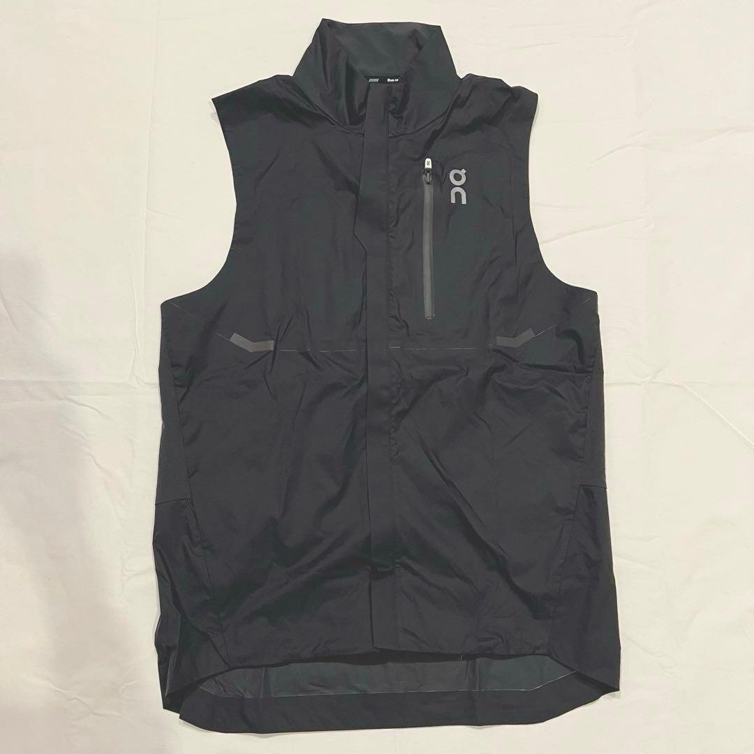 On Weather vest ランニングベスト　黒色　Sサイズ