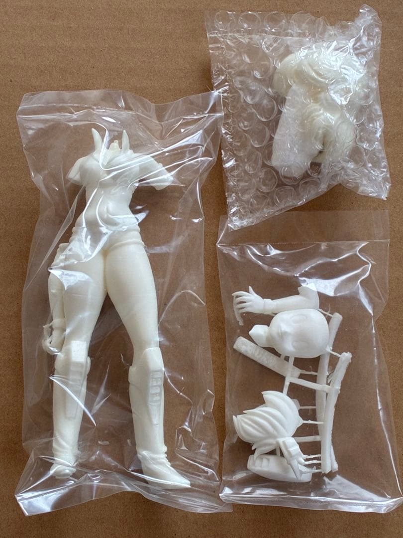 白亜紀子　キャストキット　ガレージキット　ふじたゆきひさ　プラモのモ子ちゃん