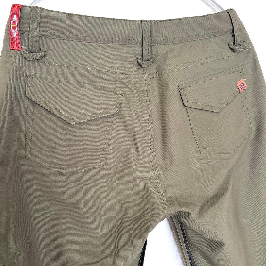 バートン　スノーボードパンツ　XS カーキ