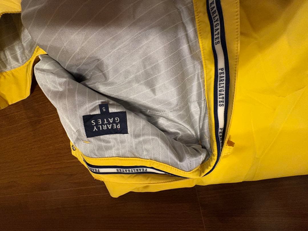 パーリーゲイツ　暖パン　サイズ５　イエロー