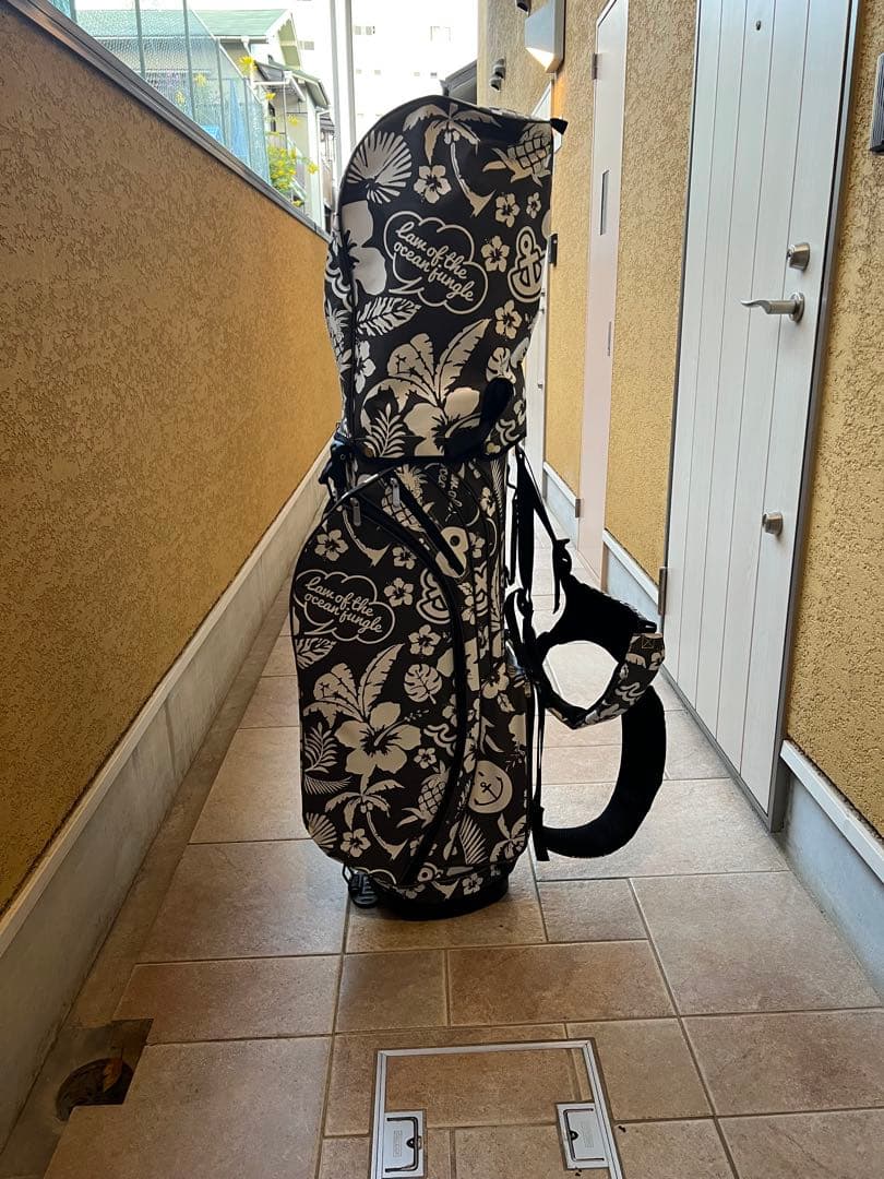 【未使用・極美品】muta キャディバック　スタンド　限定　アロハ柄