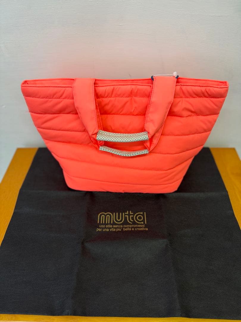 muta MARINE/ムータ マリン/キルティングバケットバッグ 新品、未使用