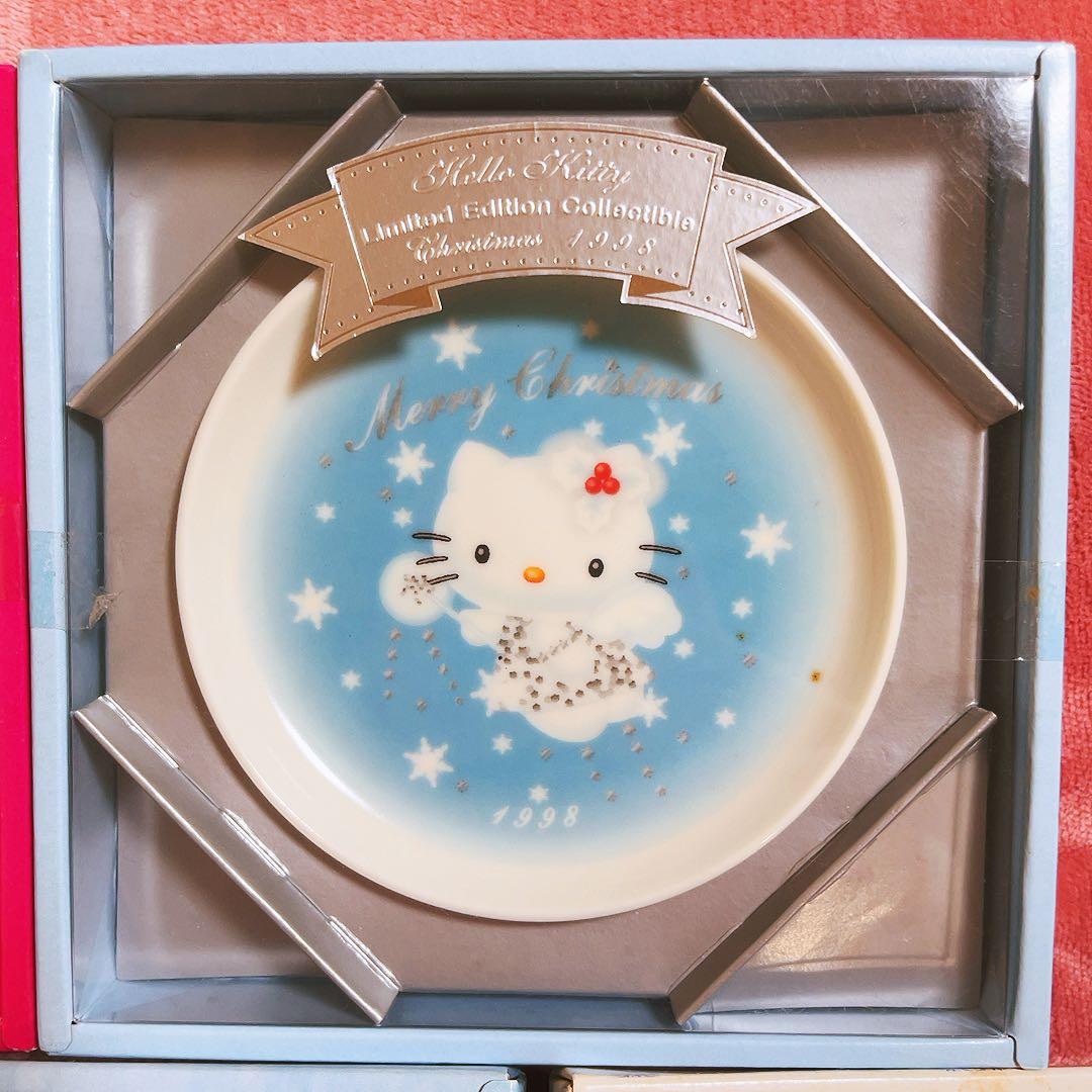 希少激レア　ハローキティ　クリスマスプレート　1998~2002 サンリオ