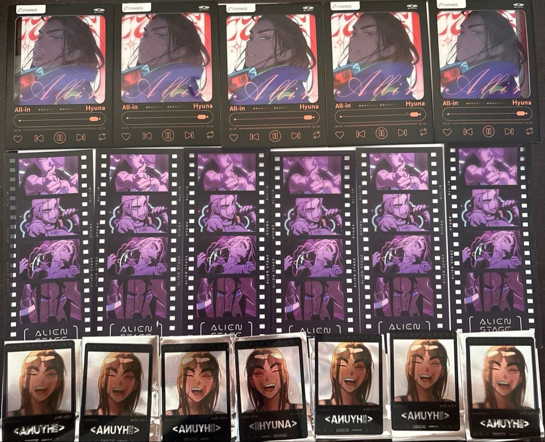 エイリアンステージ　ヒュナ　特典　18点