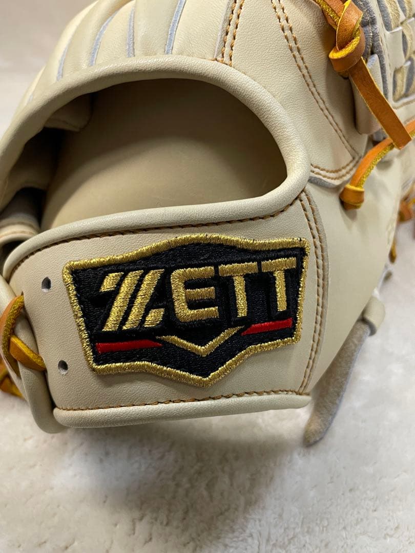 【未使用】ZETT 軟式 グラブ グローブ 内野 源田モデル