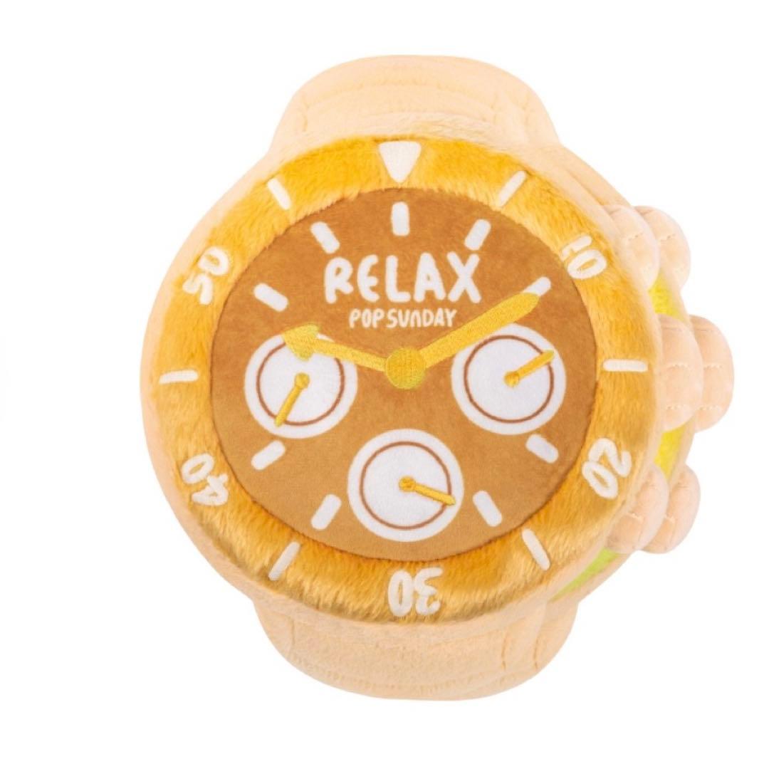 リラックス　腕時計の形　第二弾　ピロー　枕　トレンディ　インテリア　お家　雑貨