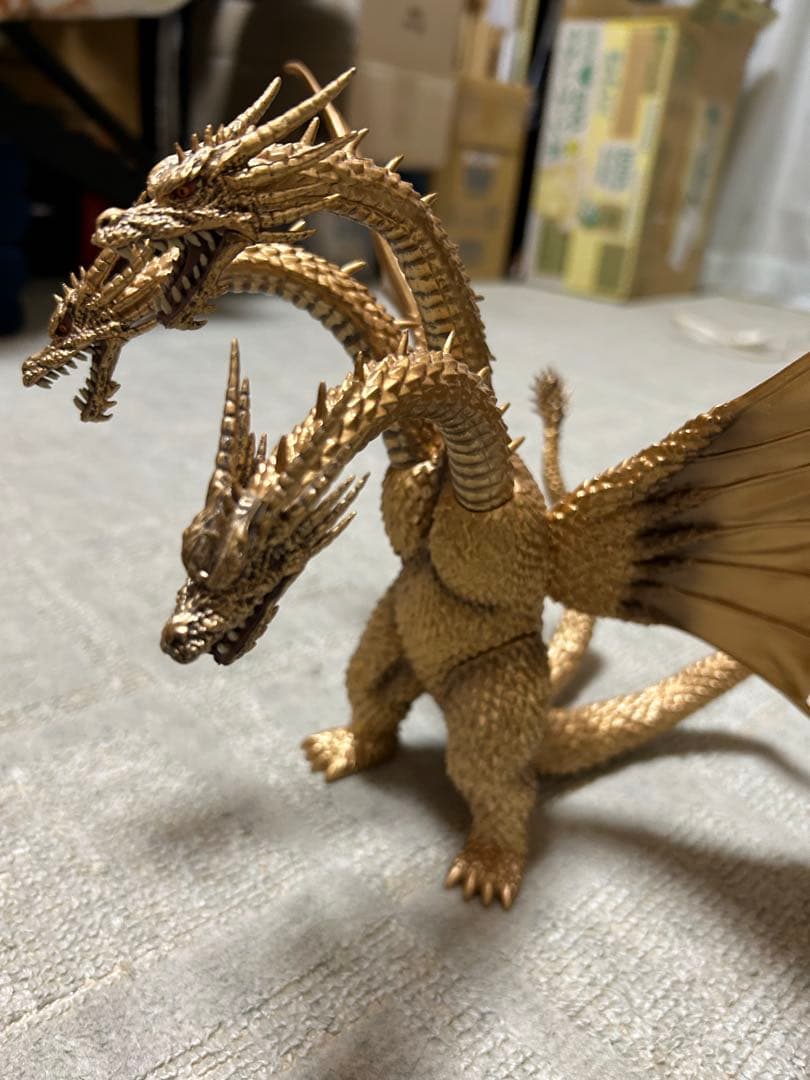 【処分価格‼️】東宝怪獣コレクション/キングギドラ3種類セット