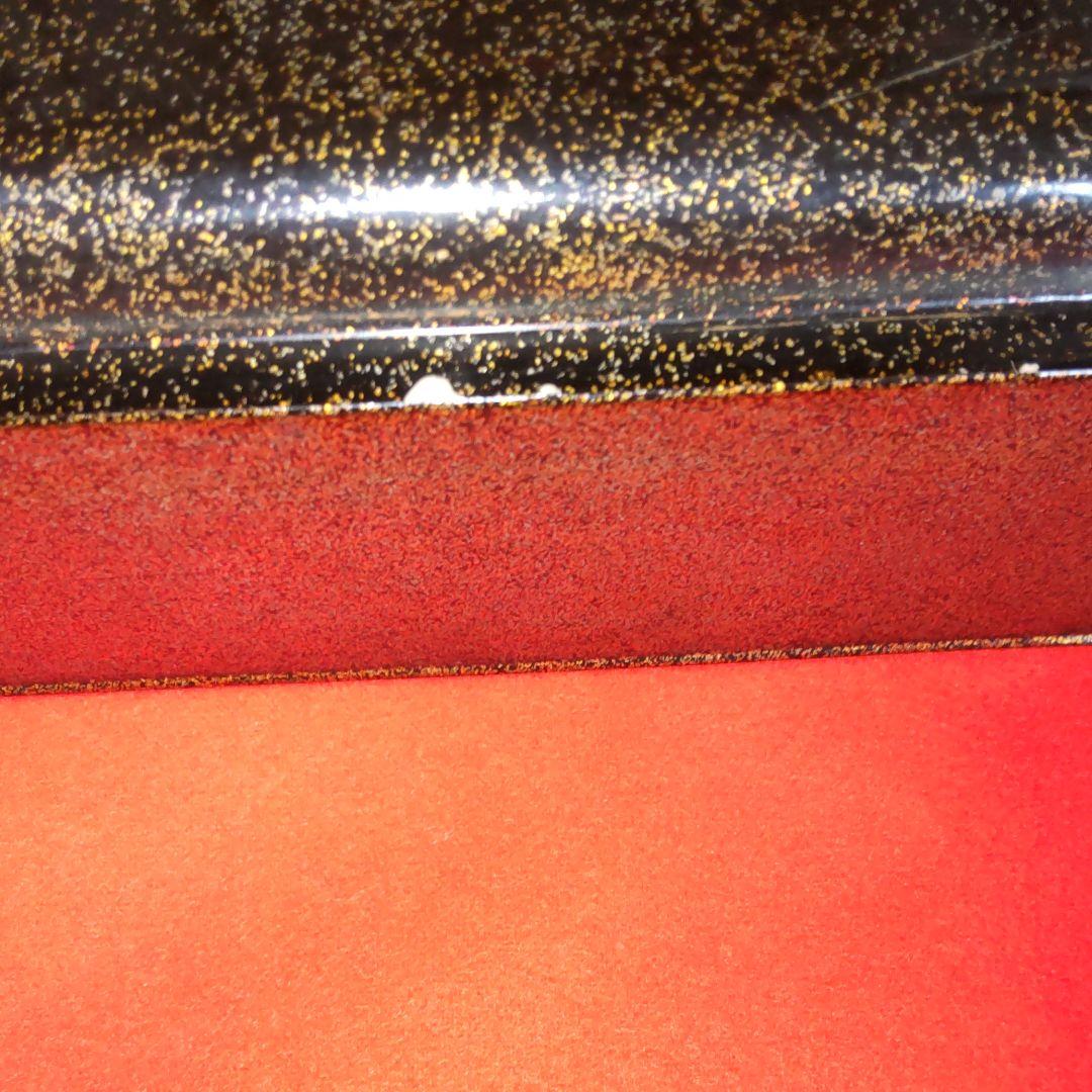 梨地青貝菊花桔梗鳥図蒔絵広蓋。