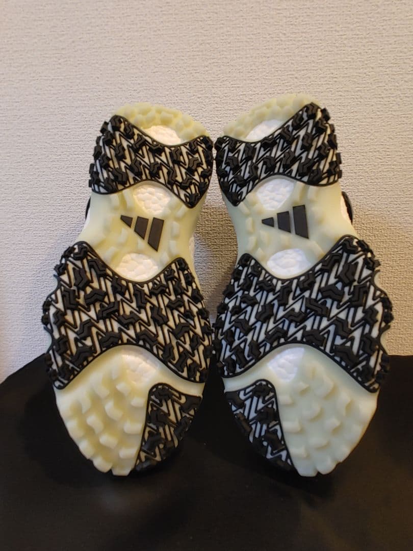 adidas　ゴルフ　24.0センチ ゴルフシューズ スパイク　ブラック