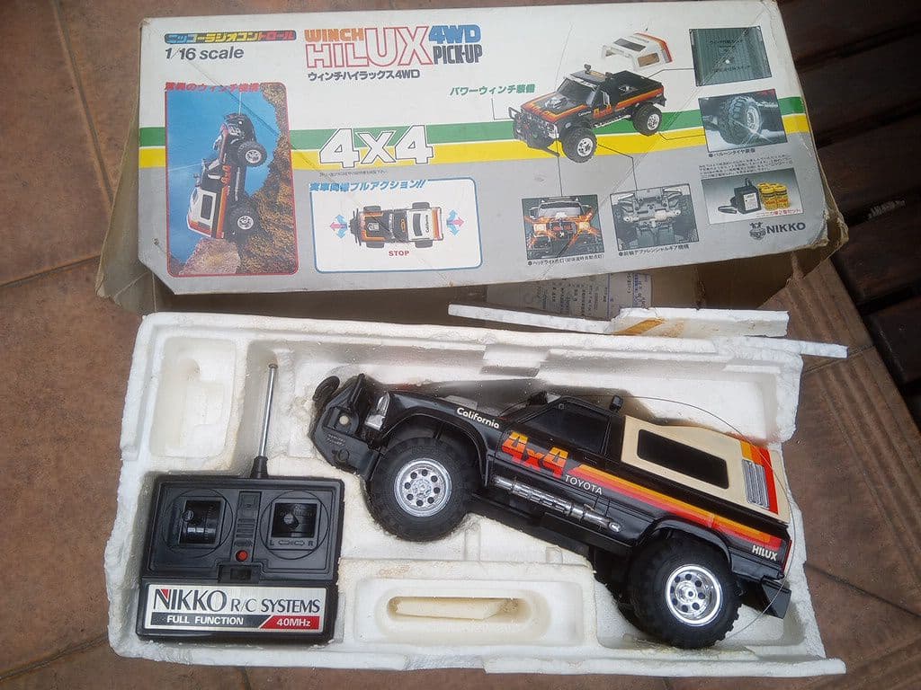 ニッコー　ウィンチ　ハイラックス　1/16 ラジコン　不動品