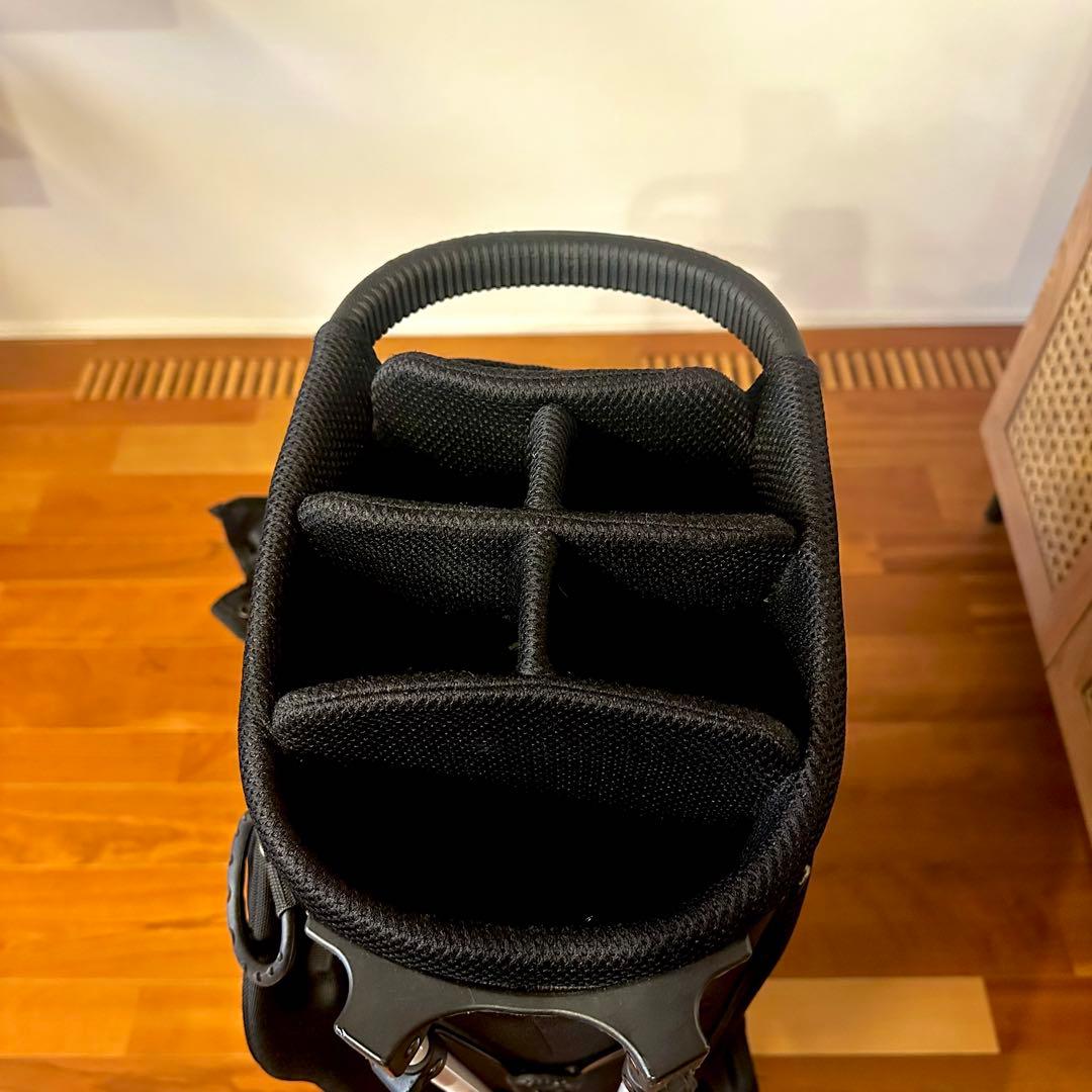 BEAMSGOLF スタンド付きゴルフバッグ ブラック