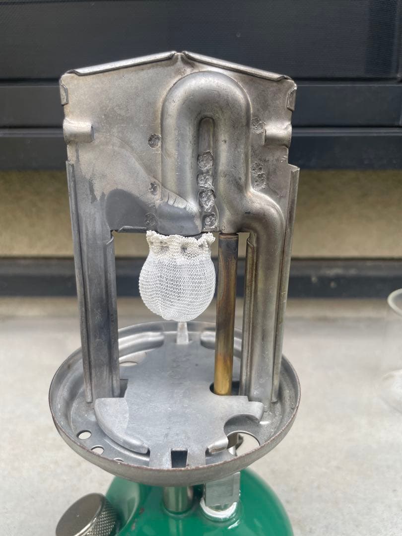 コールマン222A EASI-LITEランタン　1983年2月製造人気のカエル色