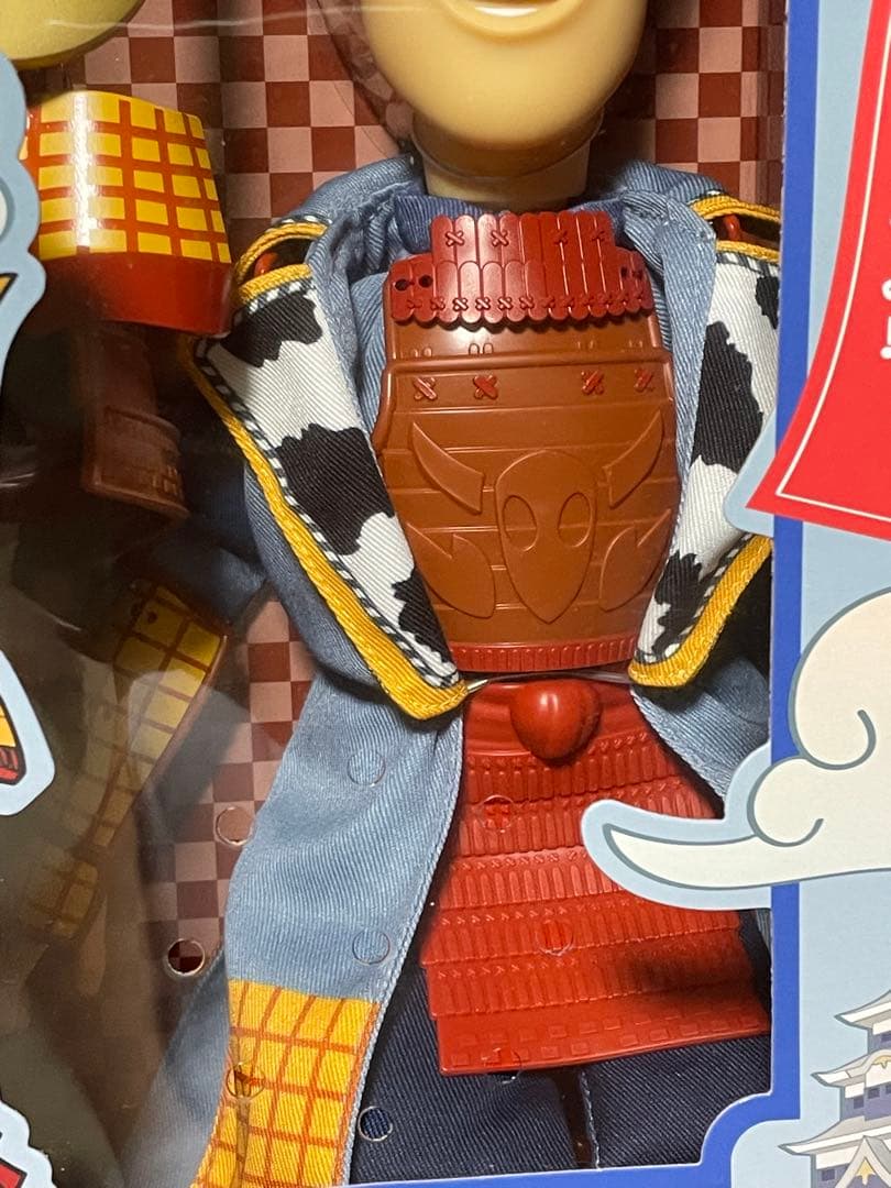 ディズニーピクサー　トイストーリー　ウッディ トーキングフィギュア　兜