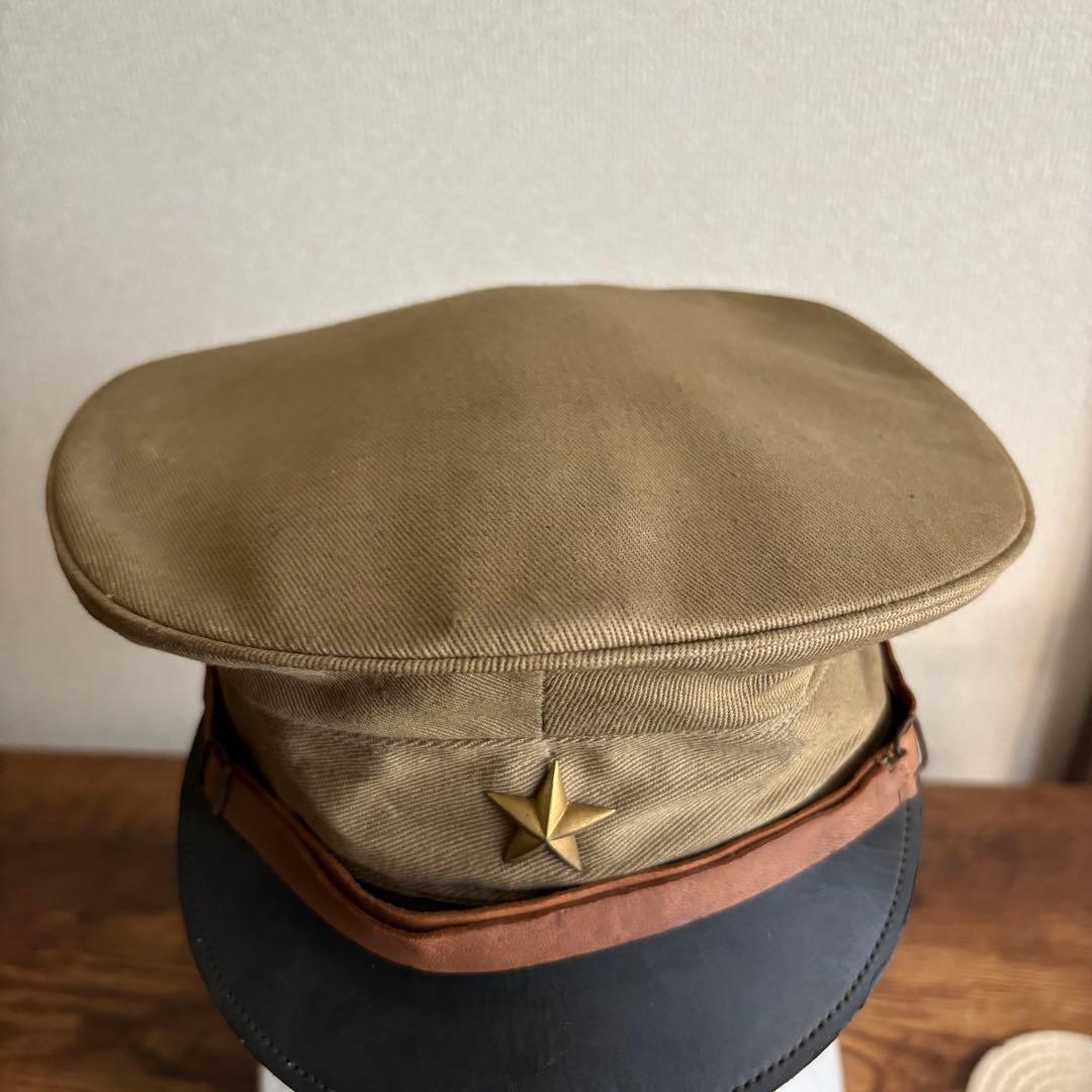 【金庫保管品】旧日本軍 軍帽 昭和十八年　四號 大支検定 当時物