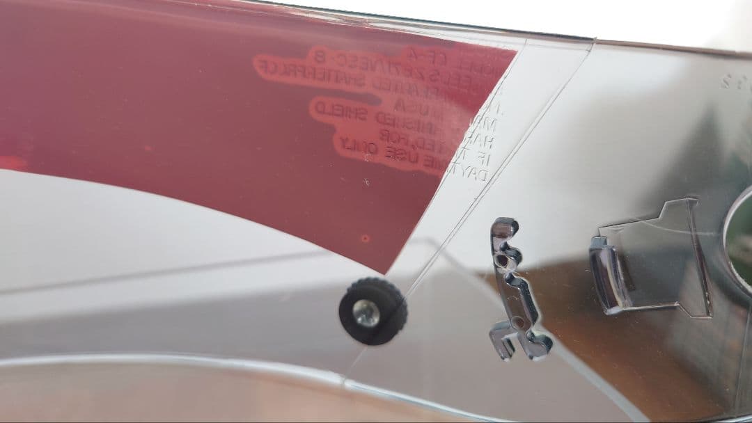 片山右京 サイン入り バイザー ティレル F1 1994