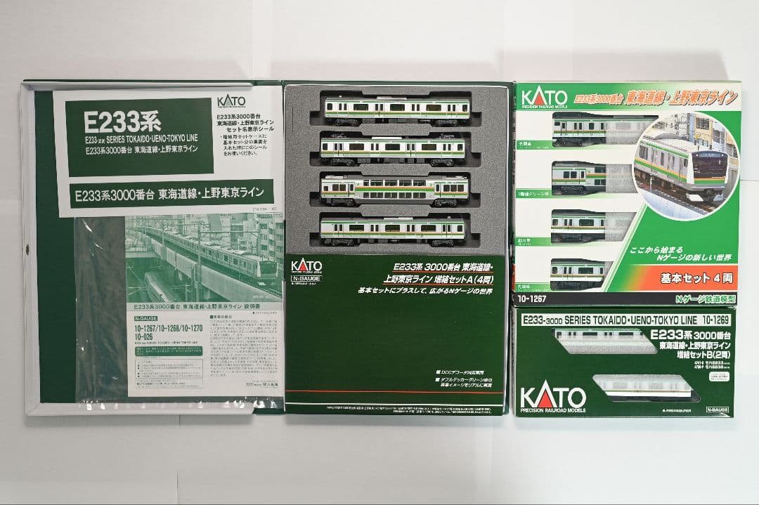 KATO E233系 3000番台 10両セット 基本、増結A、増結B Nゲージ