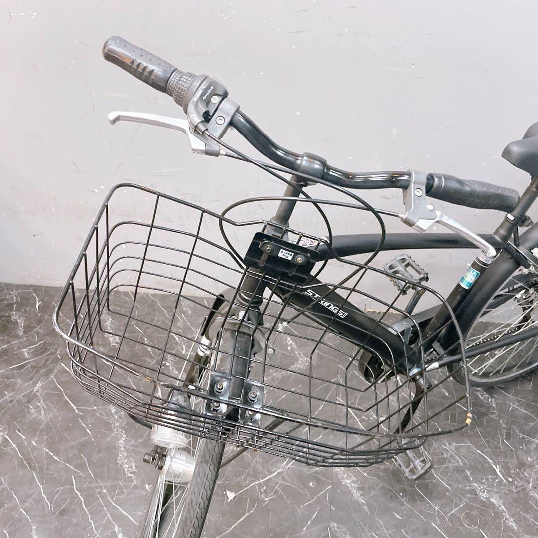 【969】《限定価格》一般車 シティー車 STRING Ⅱ ブラック 27インチ