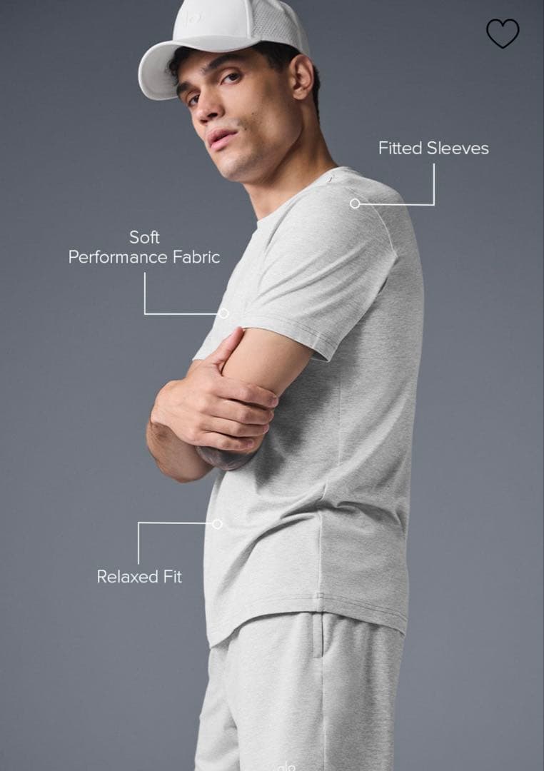 【新品タグ付】alo yoga （アローヨガ）TシャツL