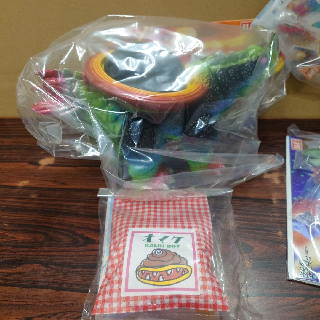 エレガブ　ソフビ　グラビトン　プラロイドマン　セット　インディーズソフビ