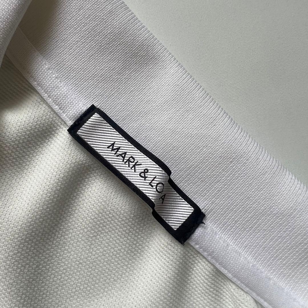 MARK&LONA マークアンドロナ　ポロシャツ　メンズ　50 XL ゴルフ　白