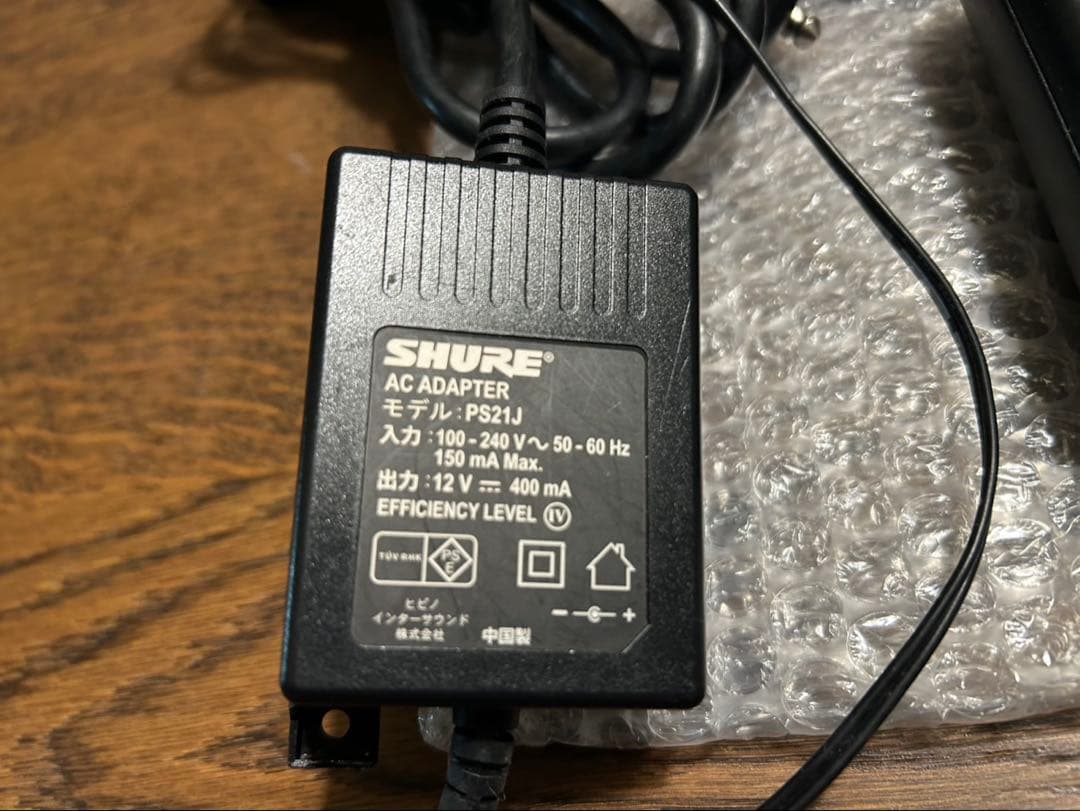 SHURE ワイヤレスマイクシステム SVX24/PG58
