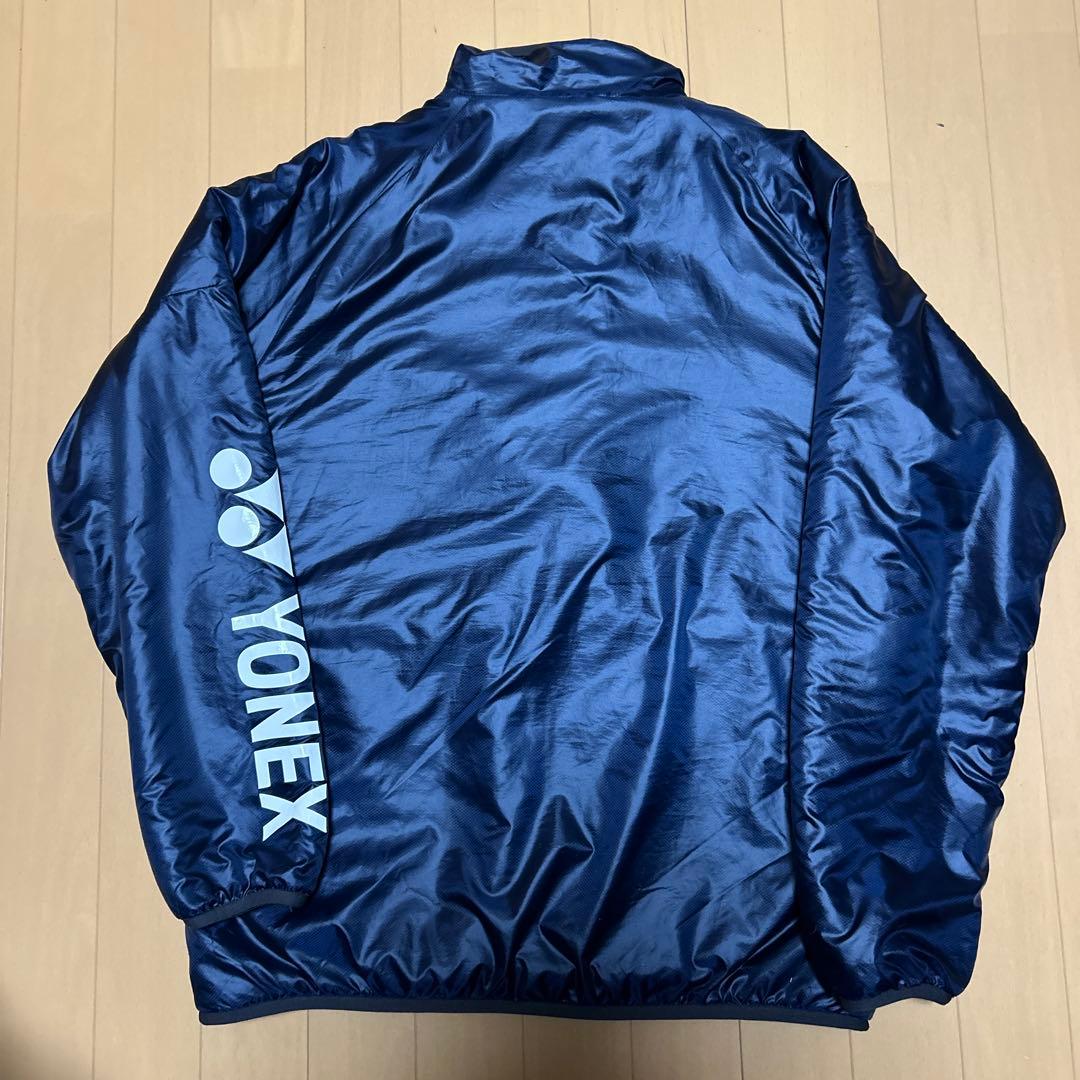 YONEX リバーシブル ボアジャケット /ネイビーブルー