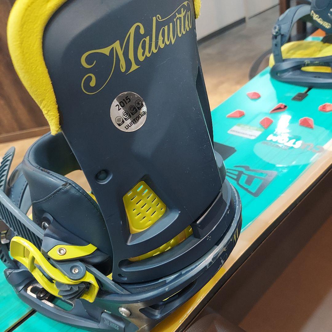 BURTON CUSTOM 151 FV × Malavita M ケース付