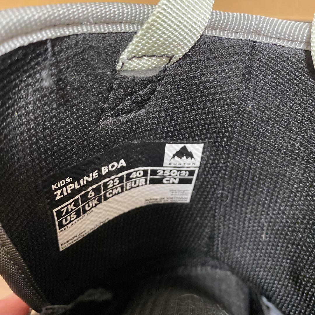 BURTON Zipline BOA Kids' 7K スノーボードブーツ
