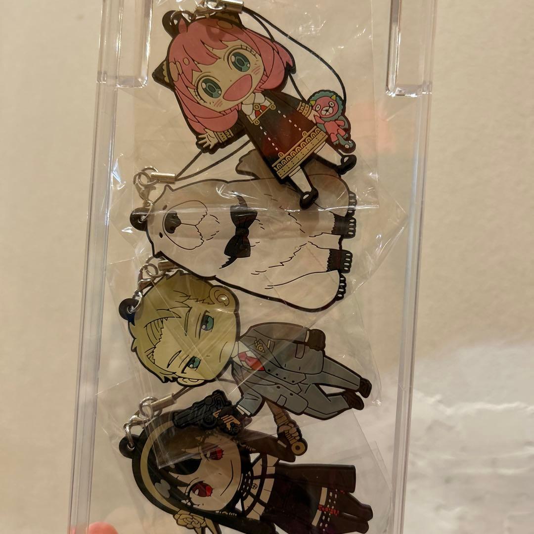 単行本8巻特別版　スパイファミリー ラバーマスコット4個セット