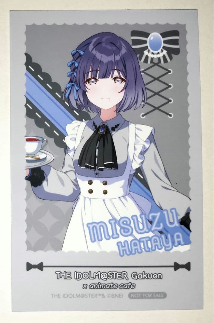 アイマス 学マス 秦谷美鈴 フォトカード 特典 アニメイトカフェ